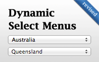 Dynamic Select Menus (revised)
