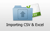 Importing CSV and Excel
